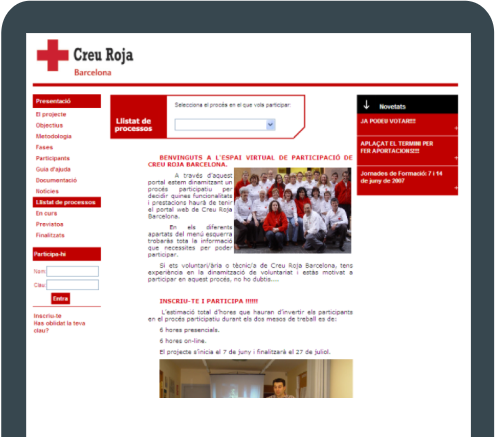 Área de comunicación